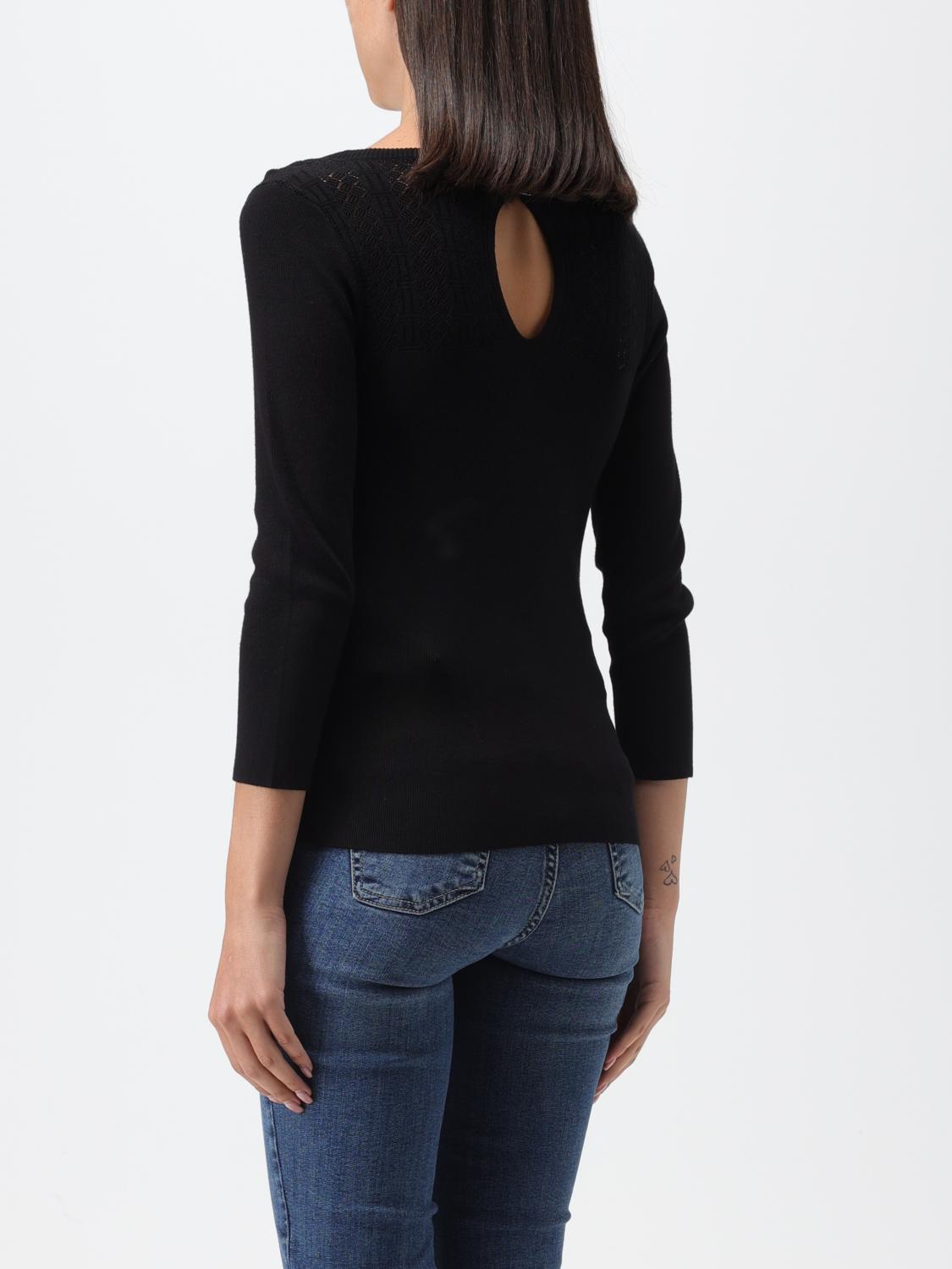 LIU JO PULLOVER: Pullover damen Liu Jo, Schwarz - Img 2