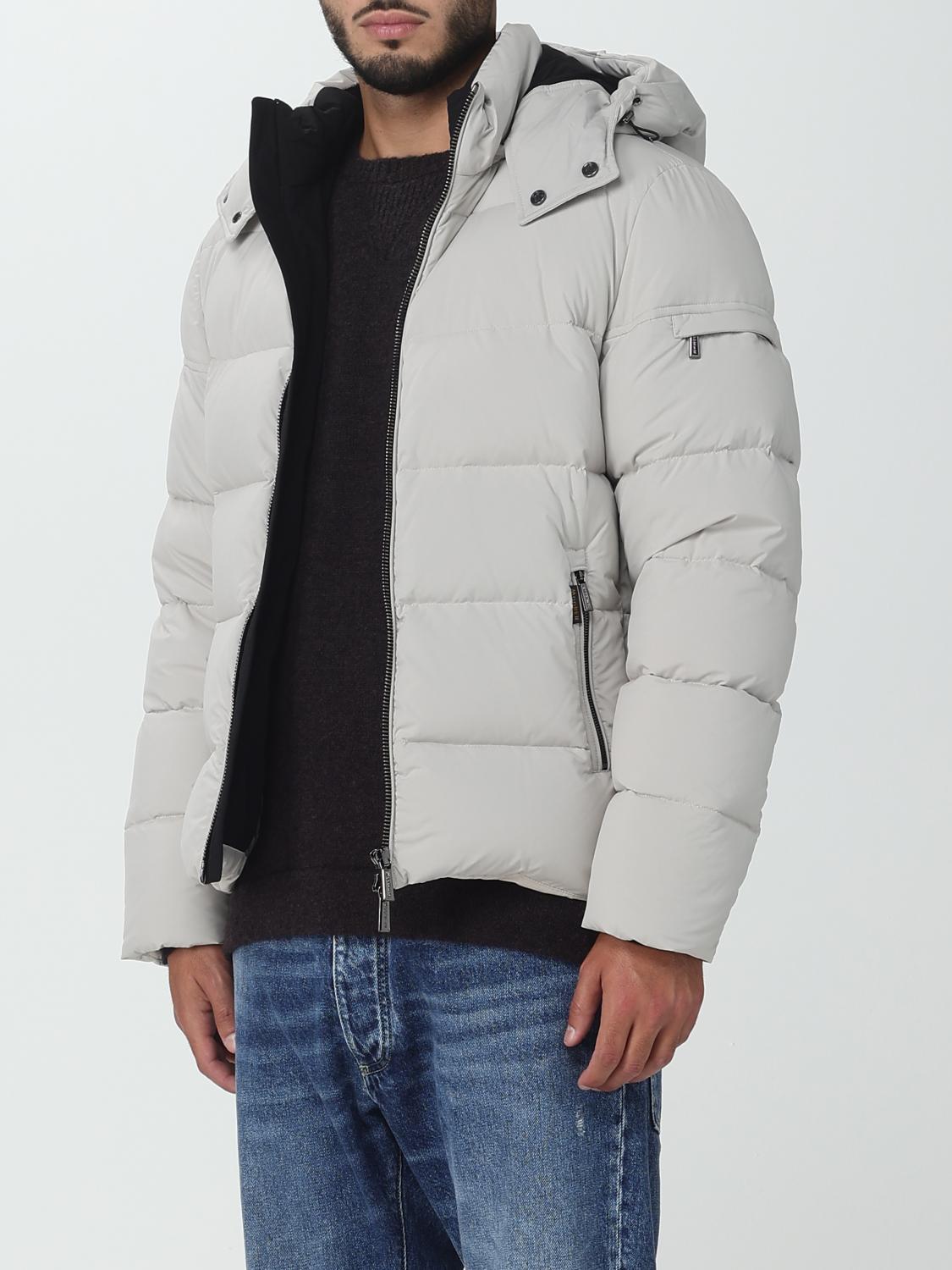 MOORER JACKET: Coat men Moorer, White - Img 3