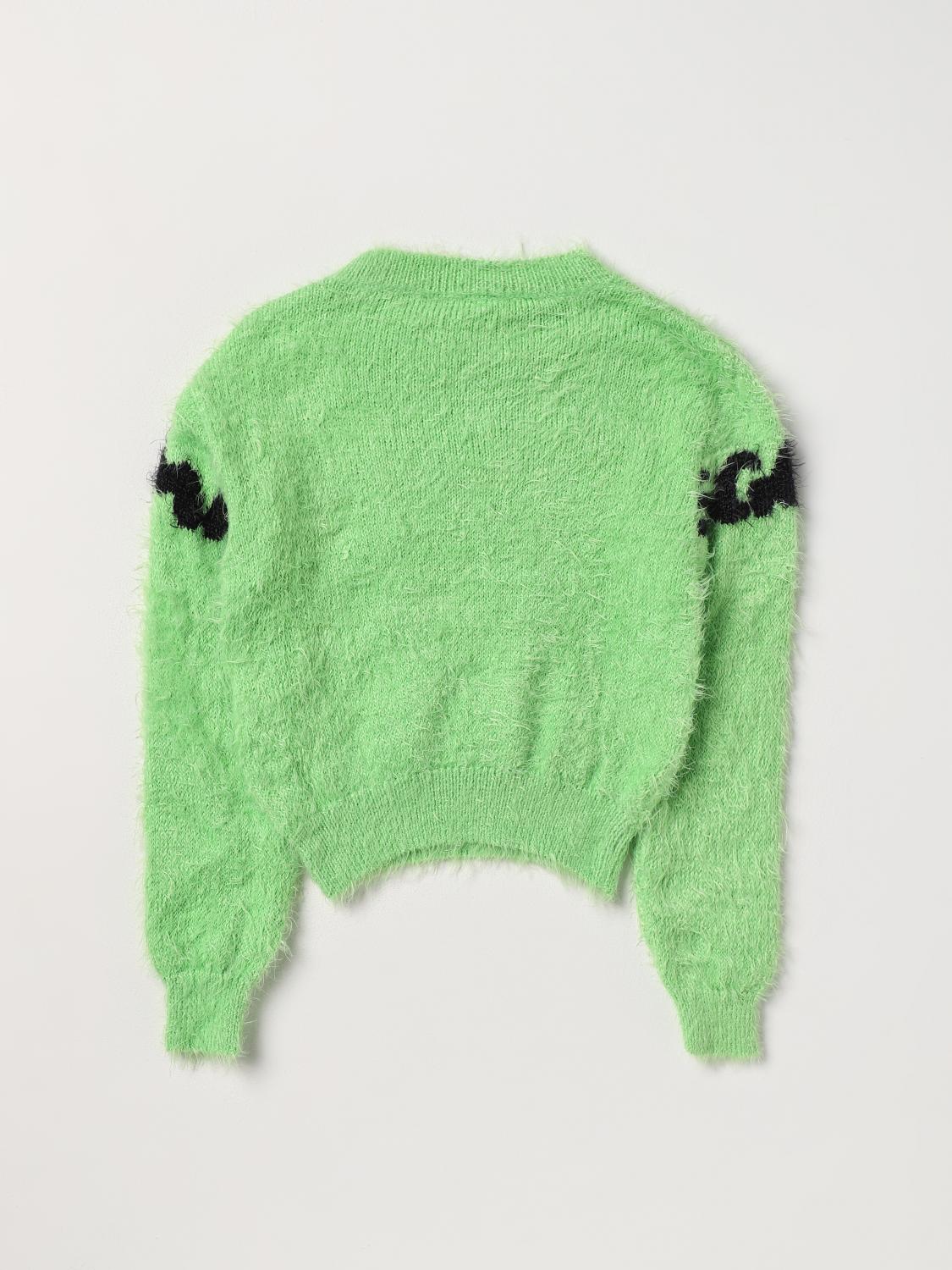 MSGM KIDS PULLOVER: Pullover kinder MSGM Kids, Grün - Img 2