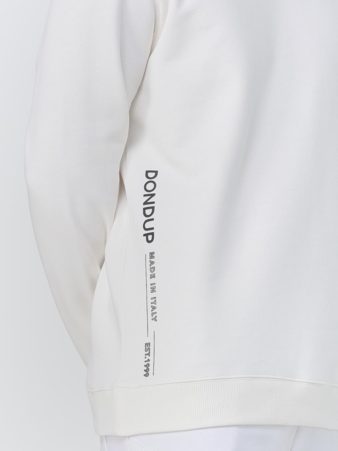 DONDUP SWEATSHIRT: Pullover herren Dondup, Weiß - Img 3