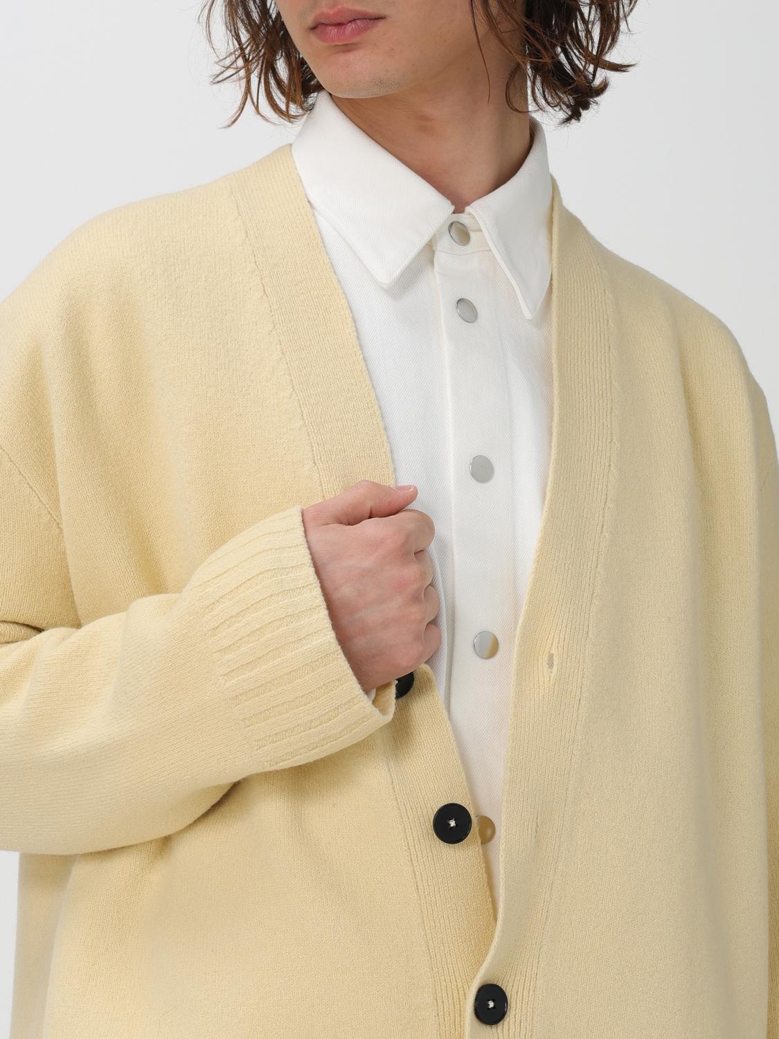 JIL SANDER カシミヤ100% カーディガン オレンジ アシンメトリー JIL SANDER カシミヤ100% カーディガン オレンジ アシンメトリー