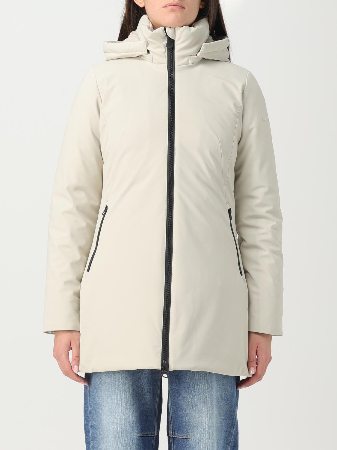 コート SAVE THE DUCK Woman Coat Beige D43490WLEXY17 40019 Save The Duck Outlet: Coat woman - Beige | Save The Duck