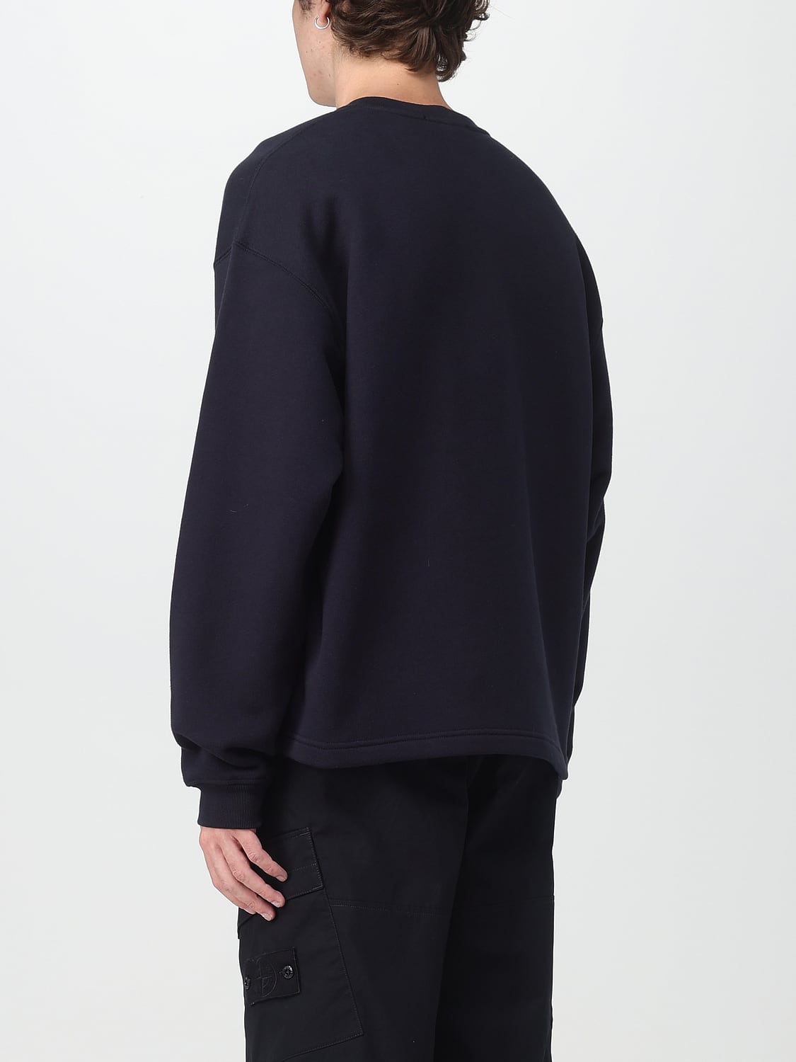 STONE ISLAND SUDADERA: Sudadera hombre Stone Island, Azul Oscuro - Img 3