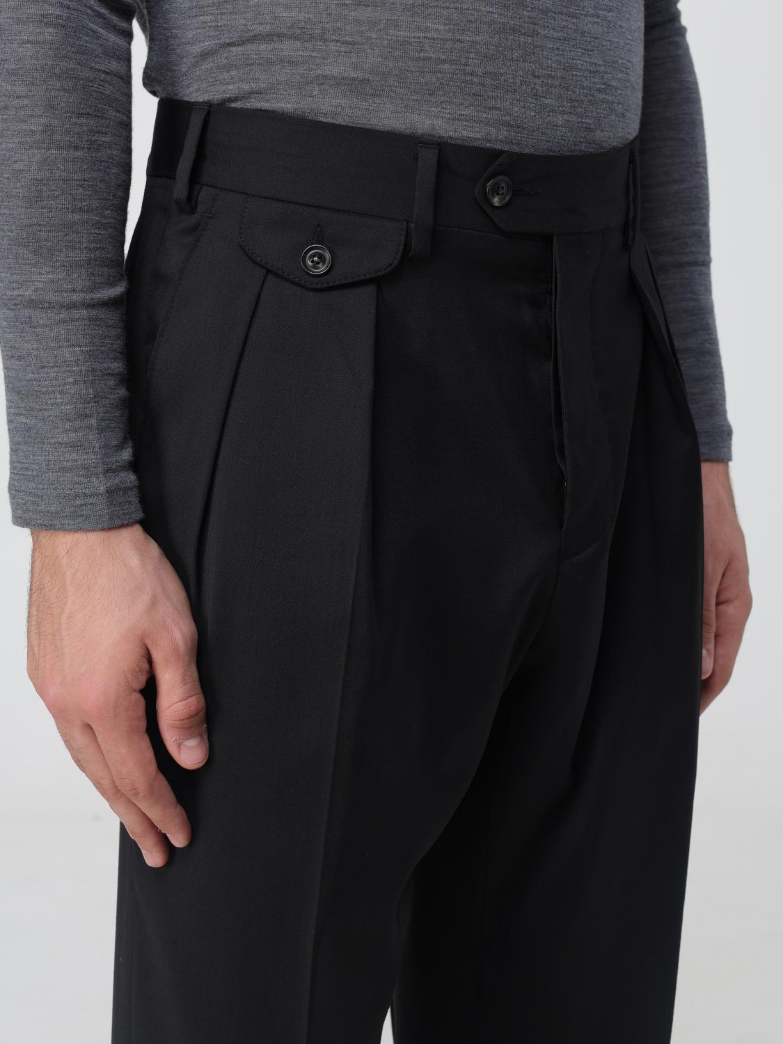 LARDINI HOSE: Hose herren Lardini, Schwarz - Img 4