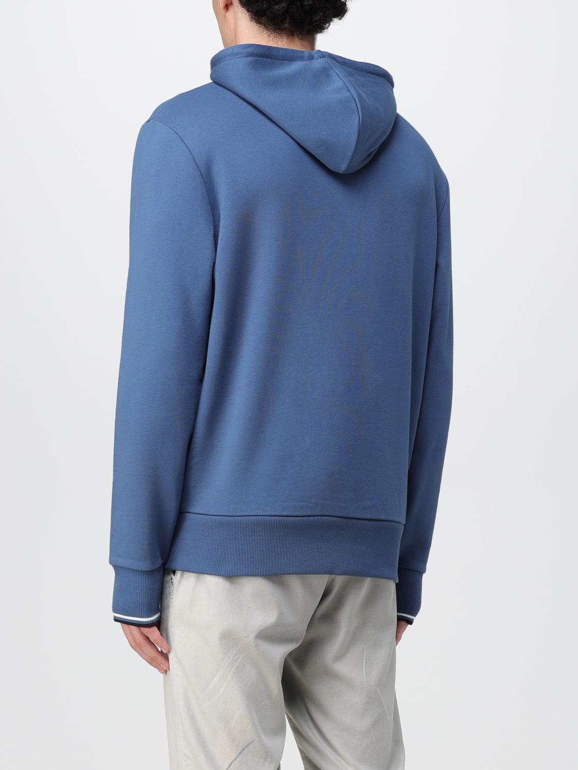 FRED PERRY SWEATSHIRT: Sweater men Fred Perry, Blue - Img 2