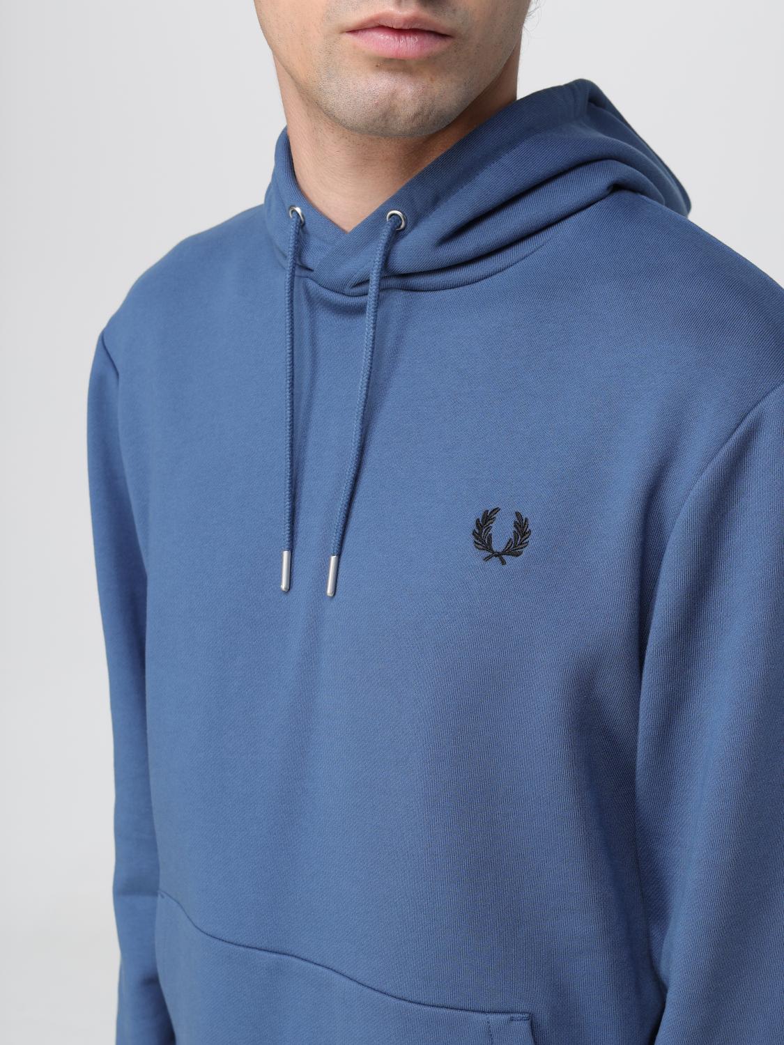 FRED PERRY SWEATSHIRT: Sweater men Fred Perry, Blue - Img 3