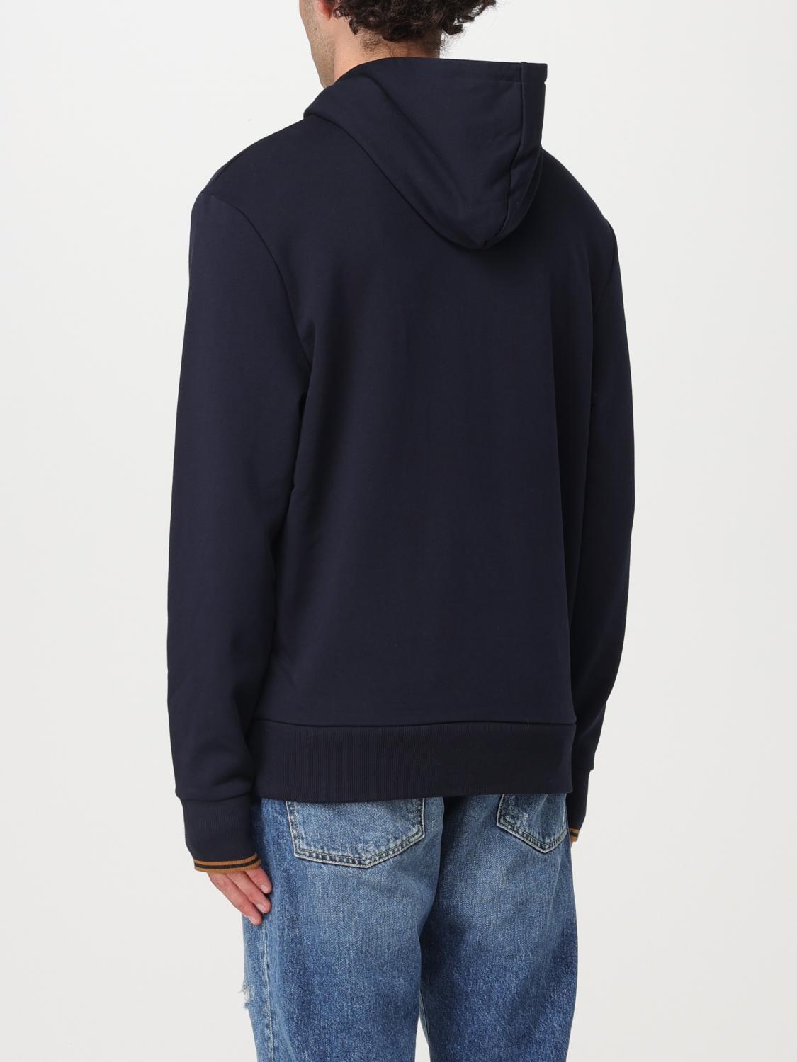 FRED PERRY SWEATSHIRT: Sweater men Fred Perry, Blue 1 - Img 2