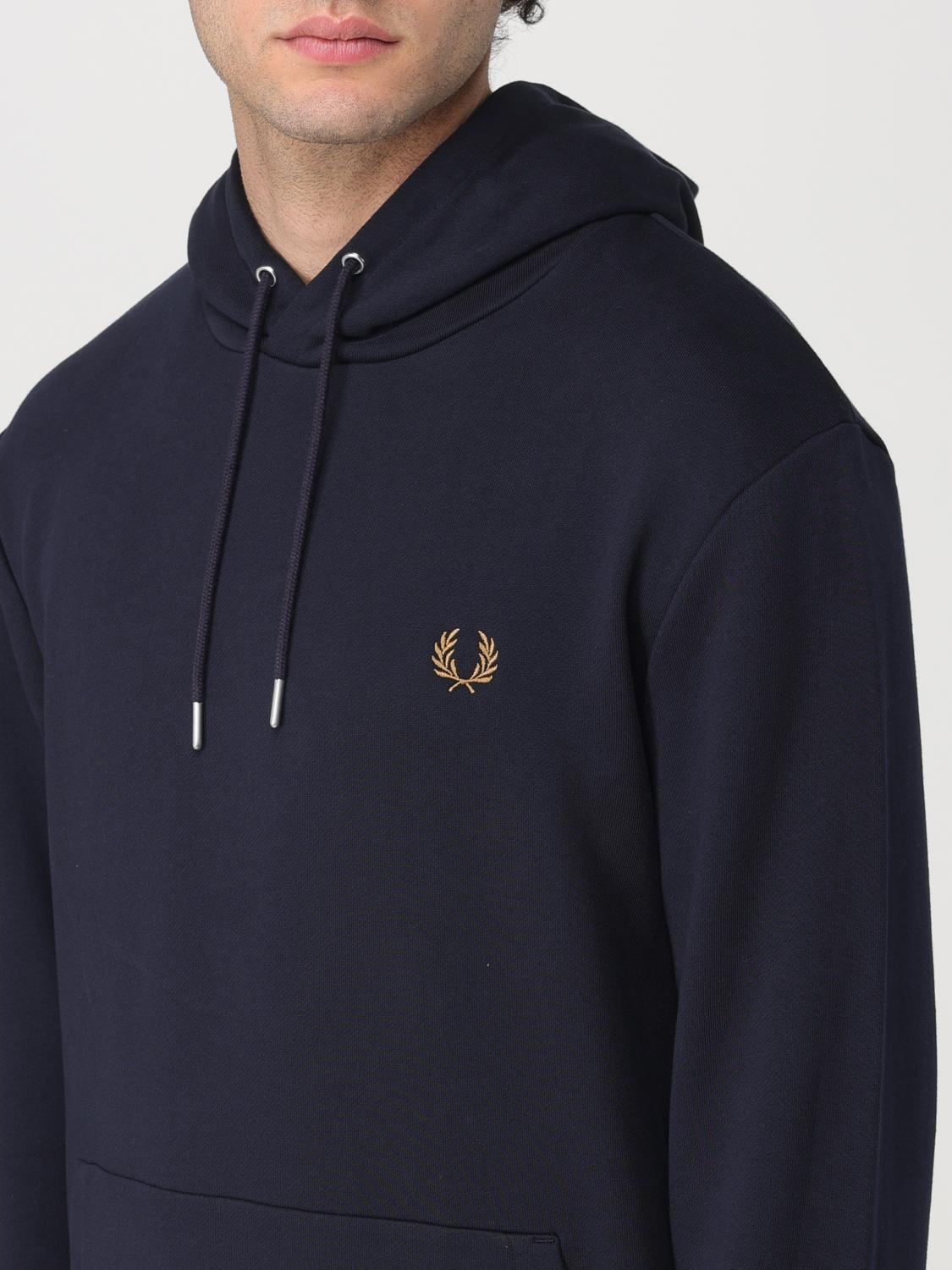FRED PERRY SWEATSHIRT: Sweater men Fred Perry, Blue 1 - Img 3