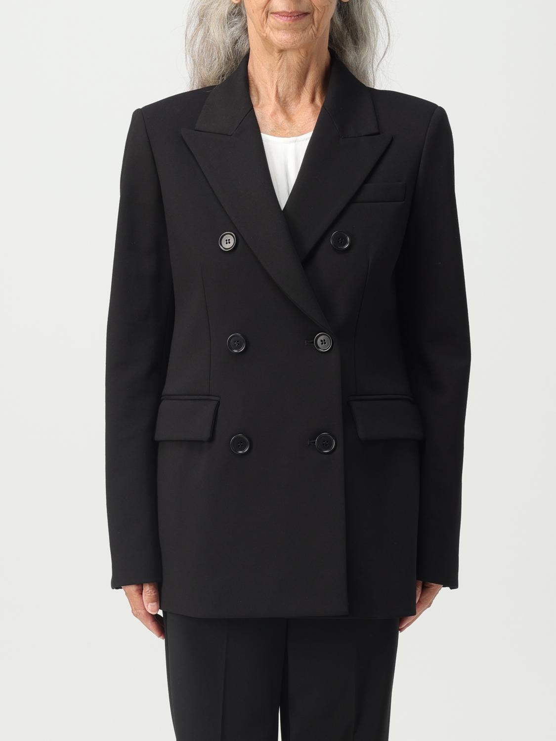 ASPESI GIACCA: Blazer Aspesi in misto viscosa, Nero - Img 1