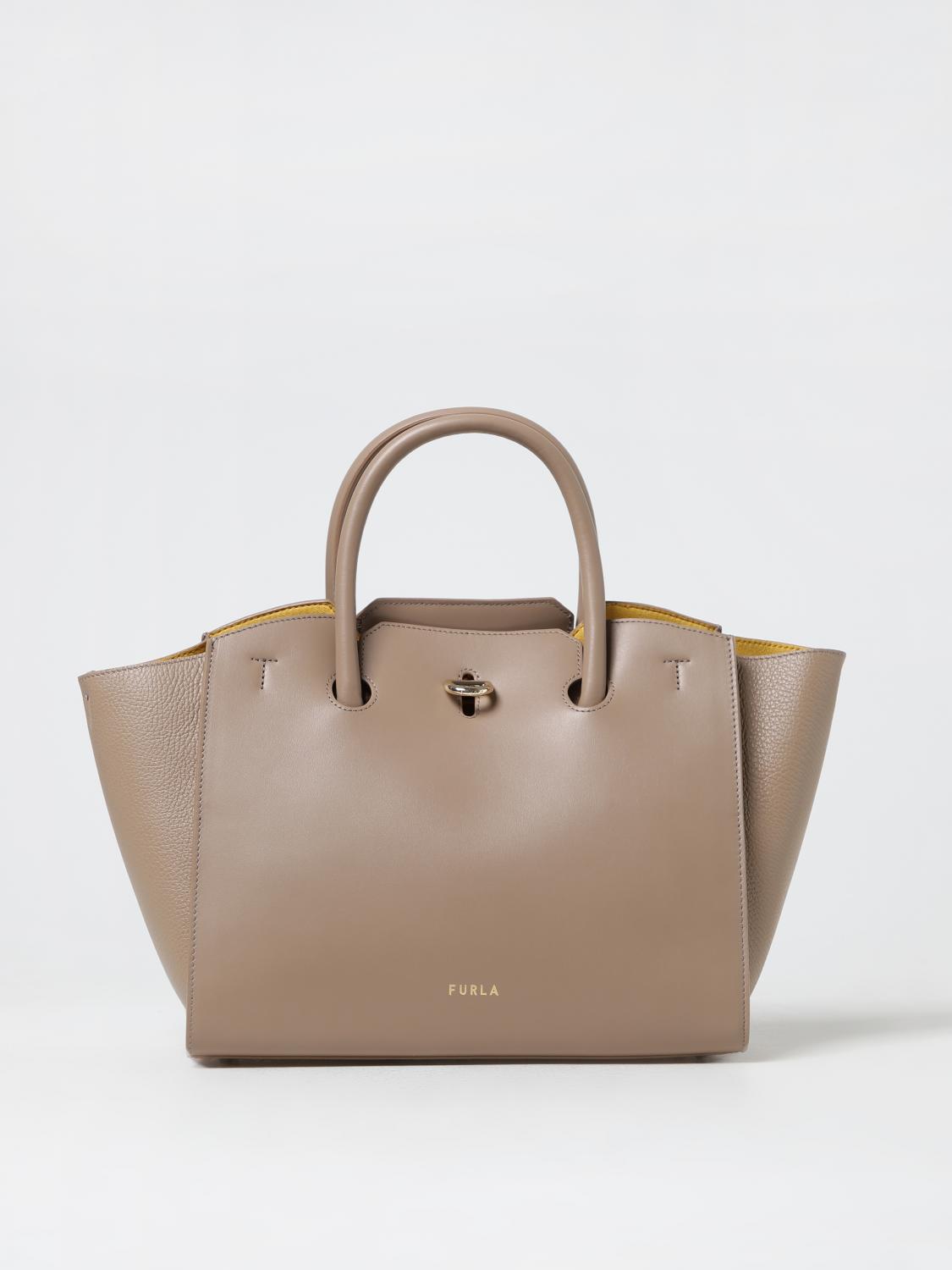 FURLA BOLSO DE MANO: Bolso de mano mujer Furla, Tórtola - Img 1