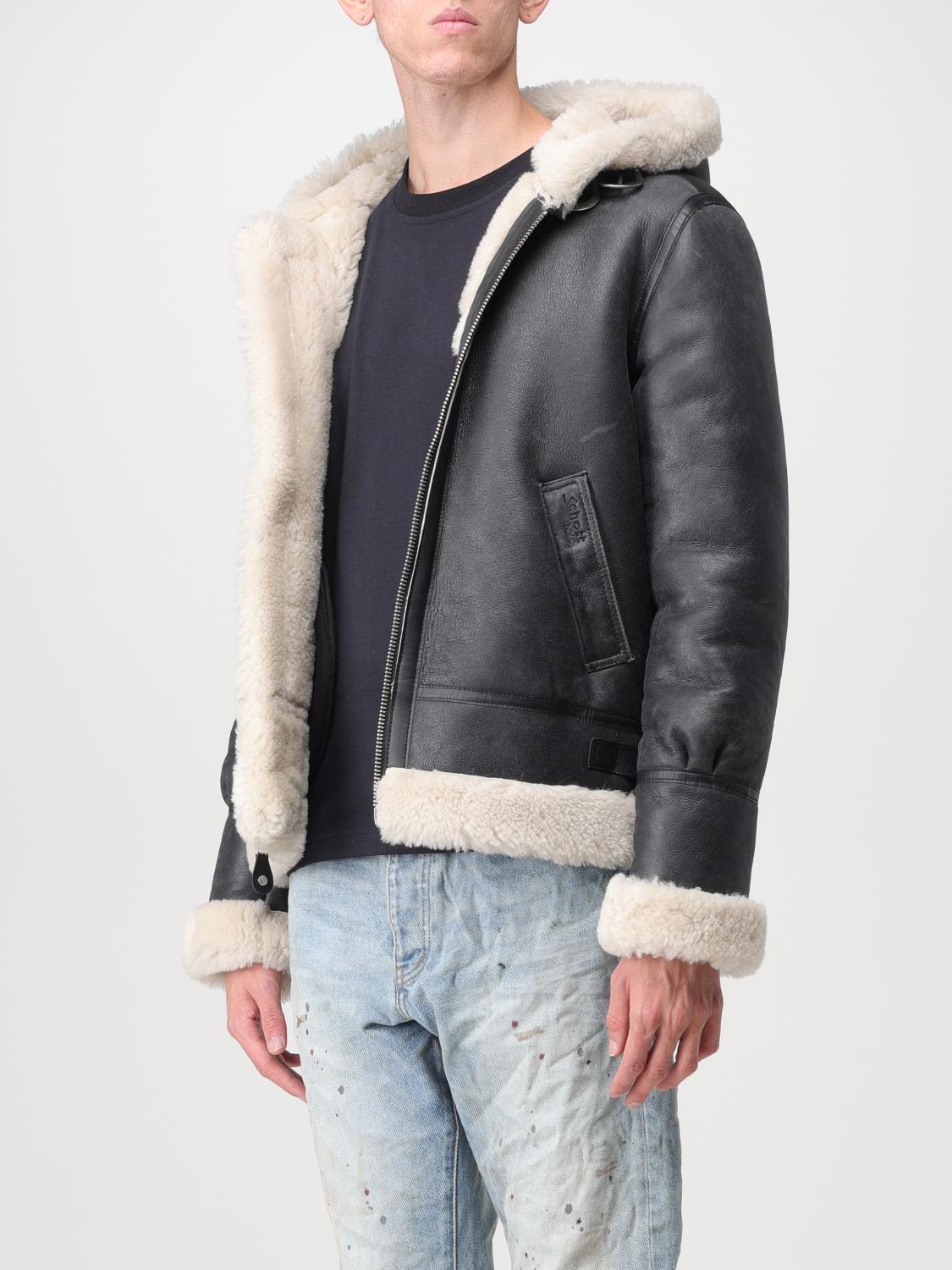 SCHOTT N.Y.C. JACKET: Jacket men Schott NYC, Black - Img 3