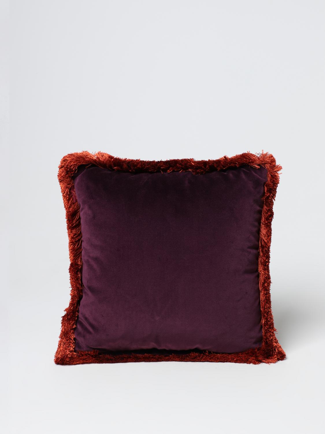 ETRO HOME CUSCINI: Cuscino di velluto Etro Home, Viola - Img 2