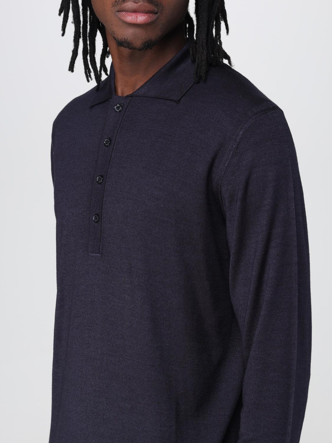 PAOLO PECORA POLO: Pullover herren Paolo Pecora, Blau - Img 3