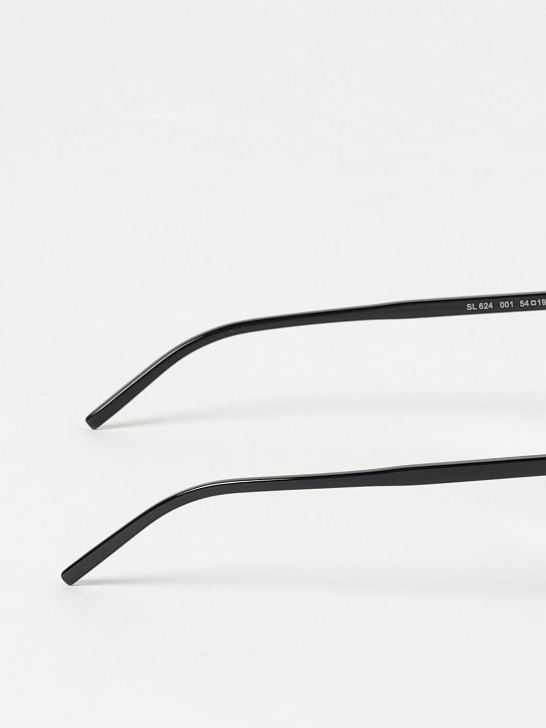 SAINT LAURENT OPTICAL FRAMES: Saint Laurent SL 624 acetate eyeglasses, Black - Img 3