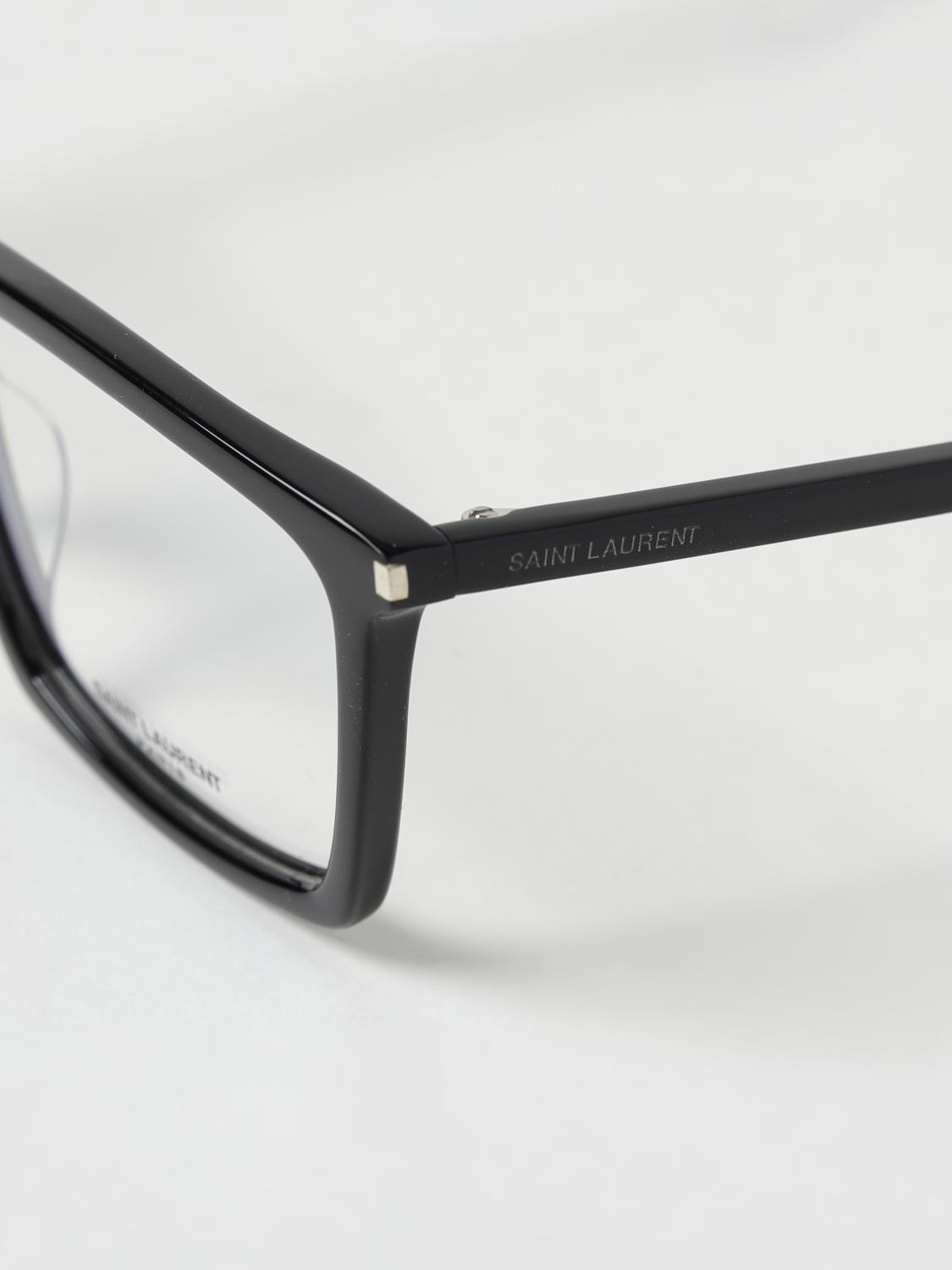SAINT LAURENT OPTICAL FRAMES: Saint Laurent SL 624 acetate eyeglasses, Black - Img 4