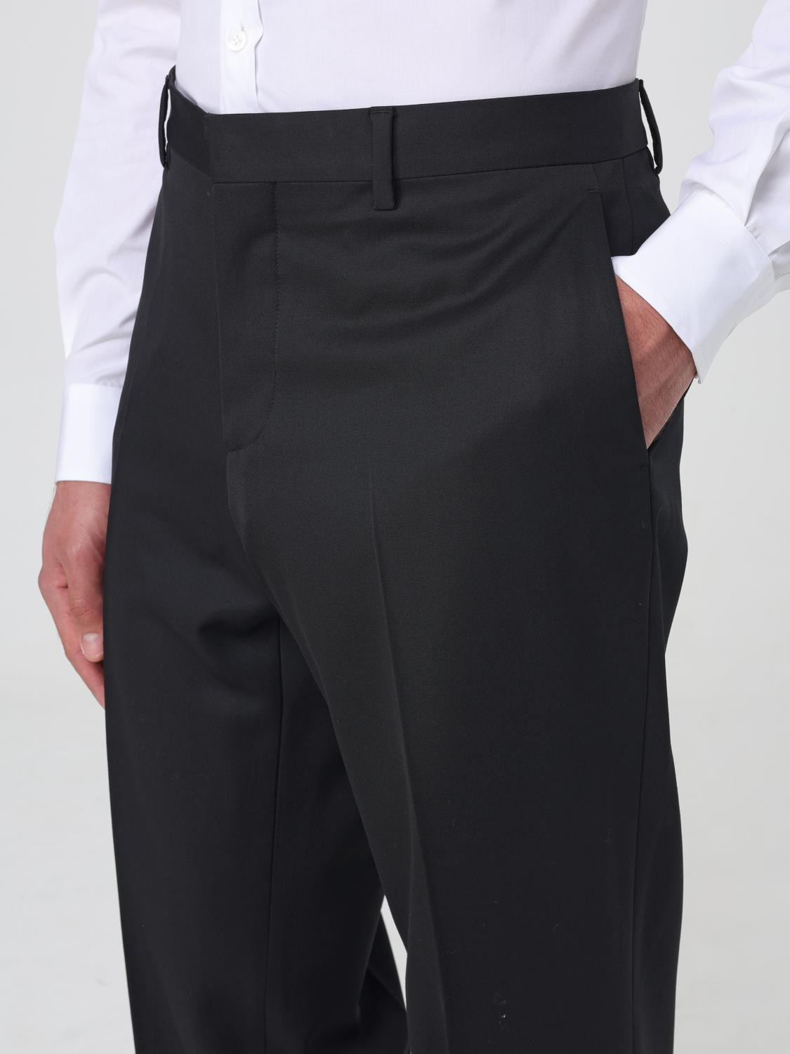 MOSCHINO COUTURE PANTS: Pants men Moschino Couture, Black - Img 4