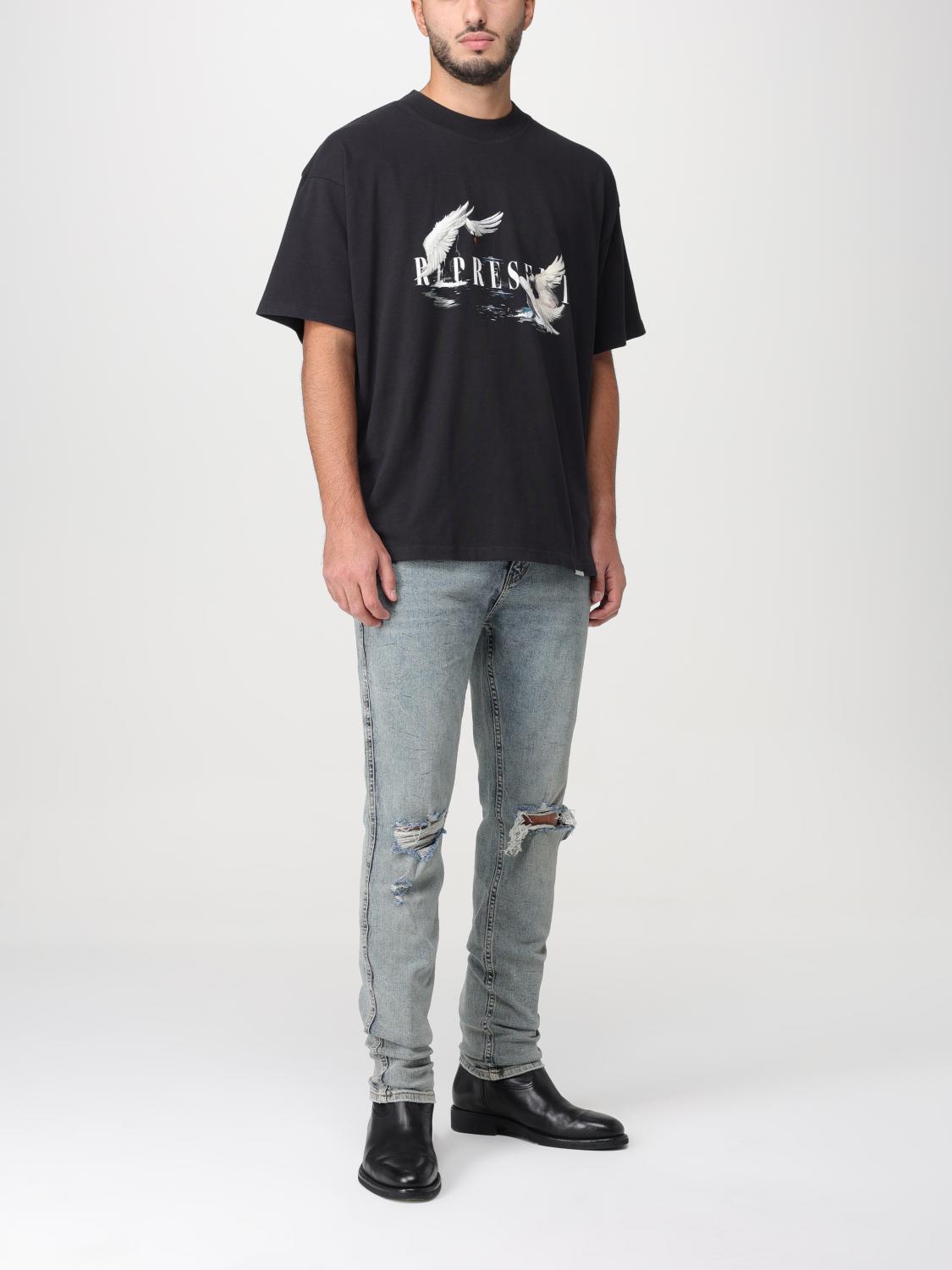 REPRESENT T-SHIRT: T-shirt men Represent, Black - Img 2