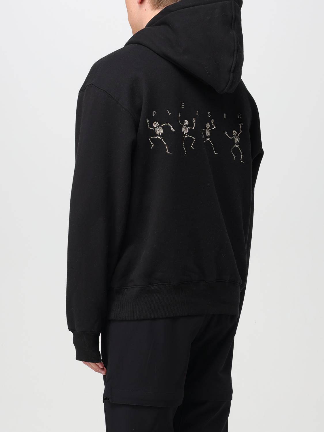 PLEASURES SWEATSHIRT: Sweatshirt men Pleasures, Black - Img 2