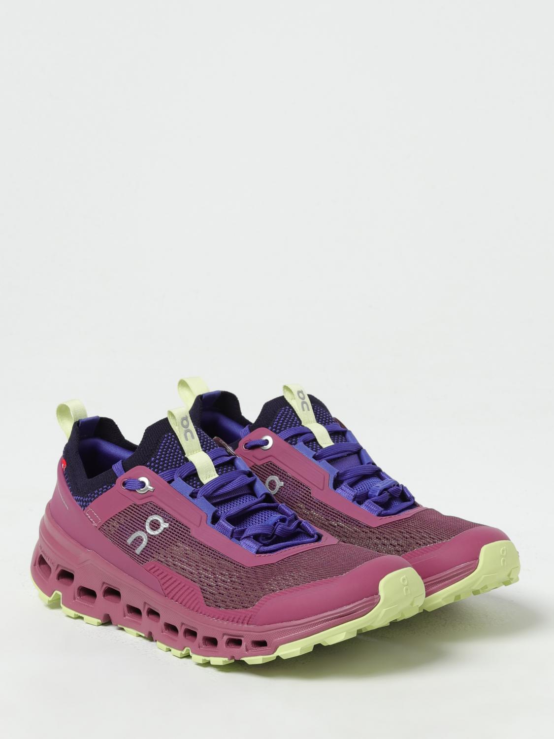 ON RUNNING SNEAKERS: Schuhe damen On Running, Burgunderrot - Img 2