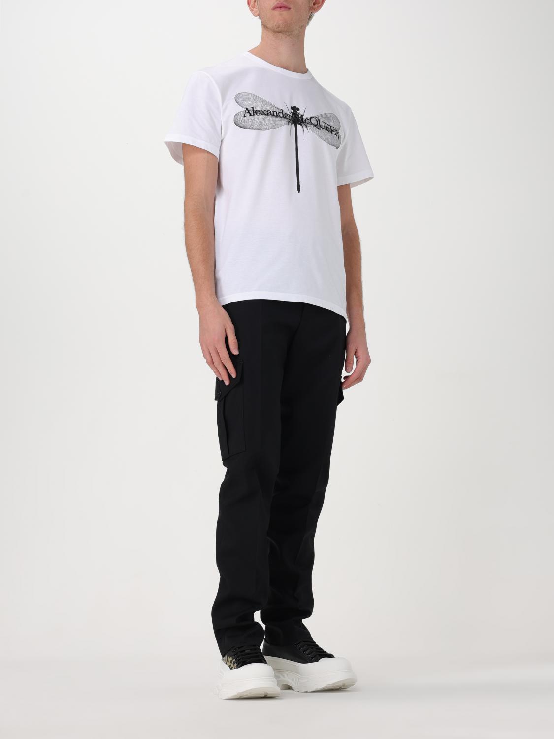 MCQUEEN PANTS: Pants men McQueen, Black - Img 2