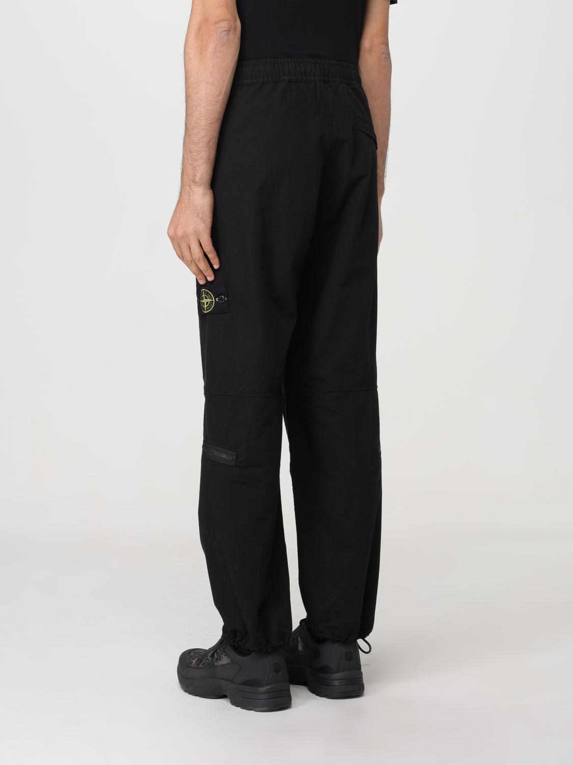 STONE ISLAND PANTS: Pants men Stone Island, Black - Img 2