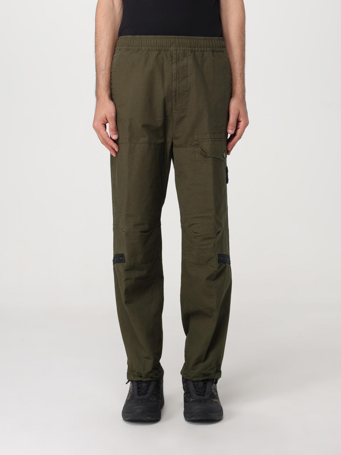 STONE ISLAND PANTS: Pants men Stone Island, Green - Img 1