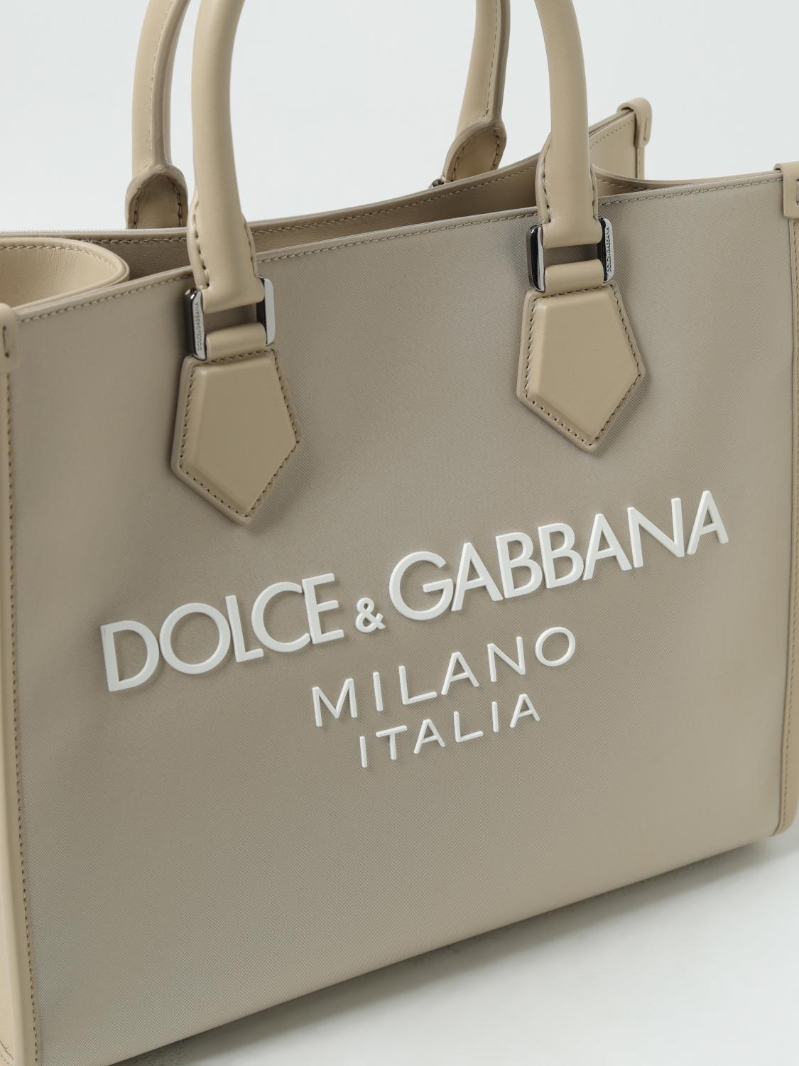 DOLCE & GABBANA BOLSO DE MANO: Bandolera mujer Dolce & Gabbana, Beige - Img 3