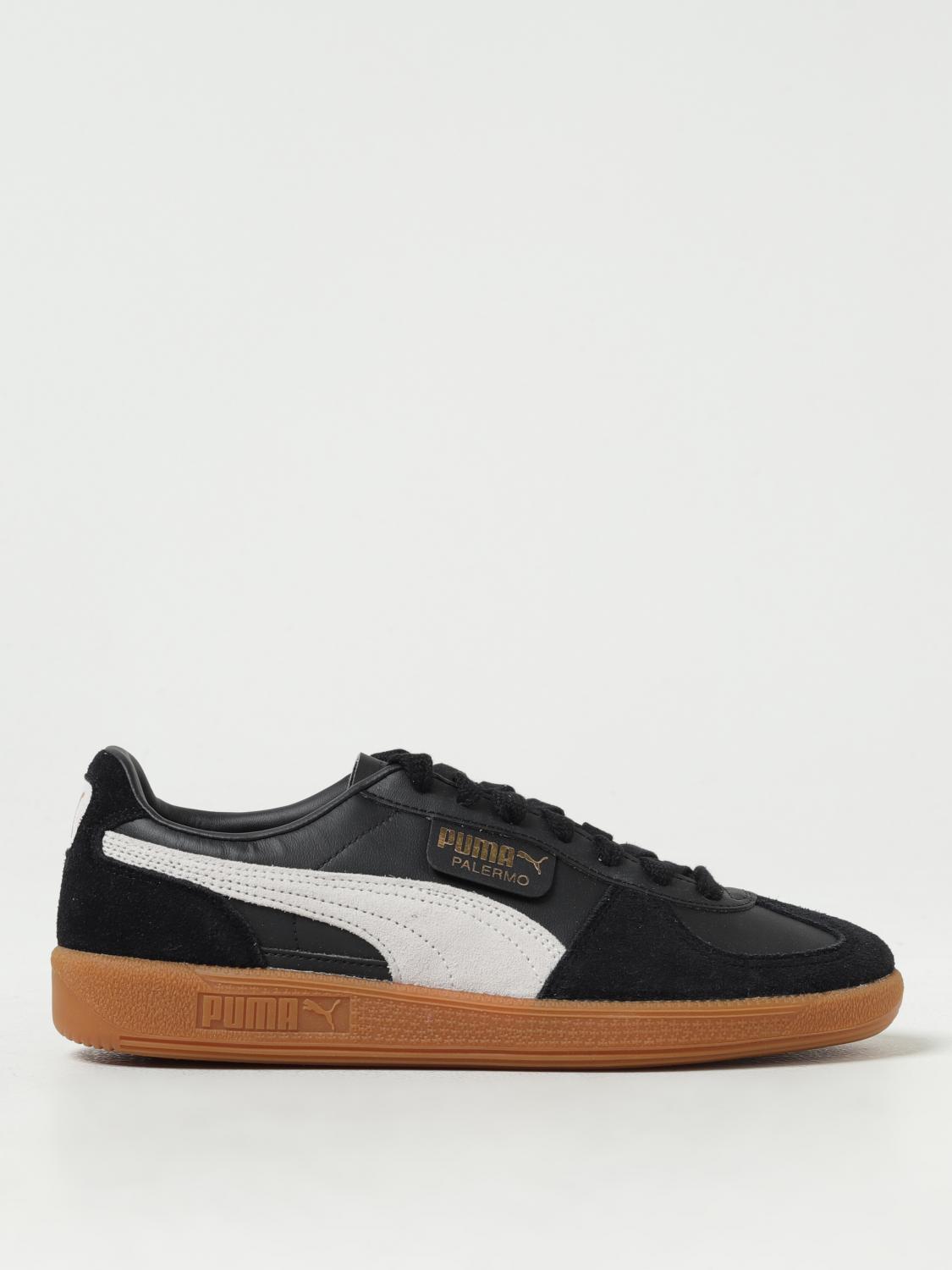 PUMA SNEAKERS: Puma Palermo sneakers in suede, Black - Img 1