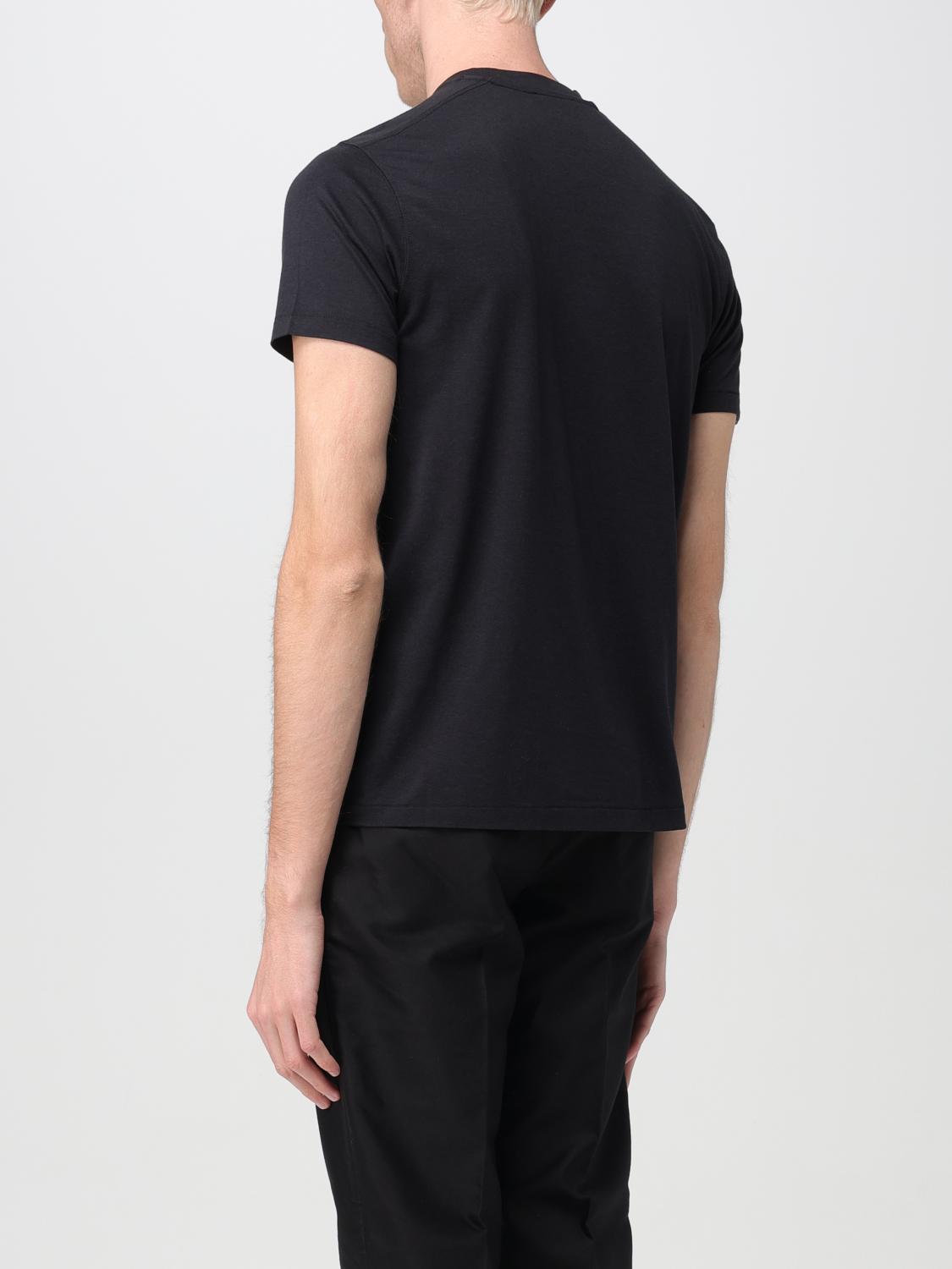 TOM FORD CAMISETA: Camiseta de algodón Tom Ford, Negro - Img 3