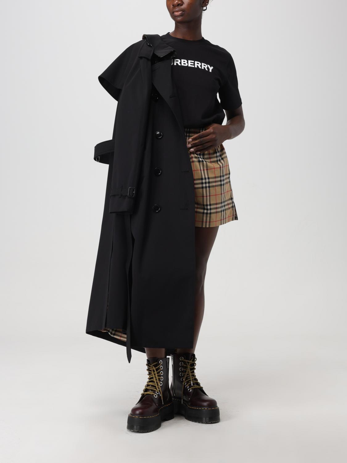BURBERRY CAMISETA: Camiseta mujer Burberry, Negro - Img 2
