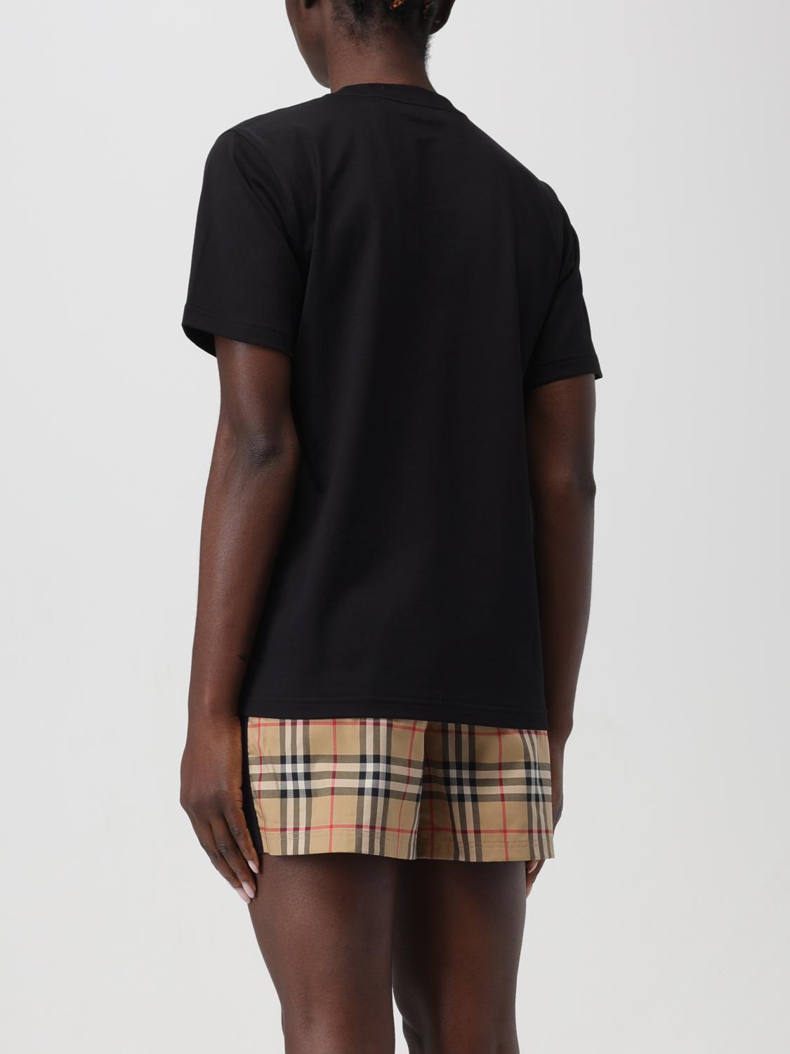 BURBERRY CAMISETA: Camiseta mujer Burberry, Negro - Img 3