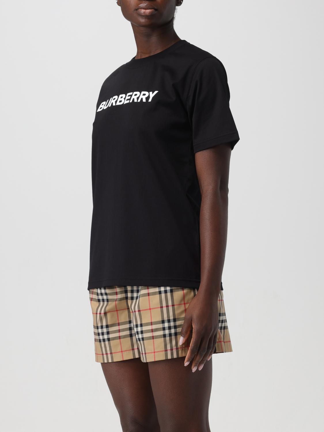 BURBERRY CAMISETA: Camiseta mujer Burberry, Negro - Img 4