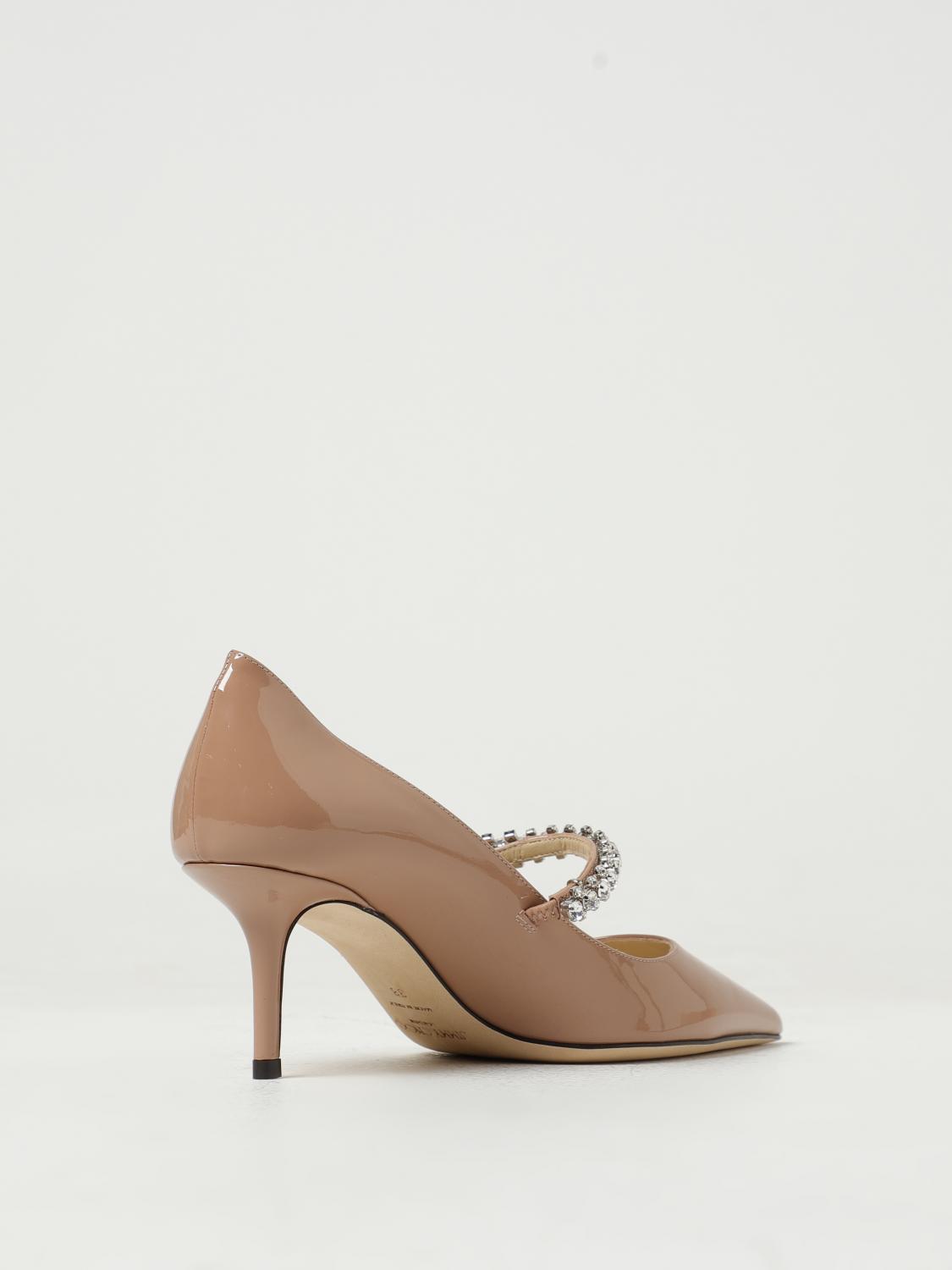 JIMMY CHOO PUMPS: Bing Jimmy Choo Pumps aus Lackleder mit Strasssteinen, Pink - Img 3