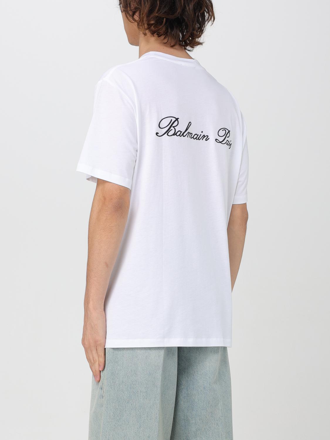 BALMAIN T-SHIRT: T-shirt men Balmain, White - Img 3