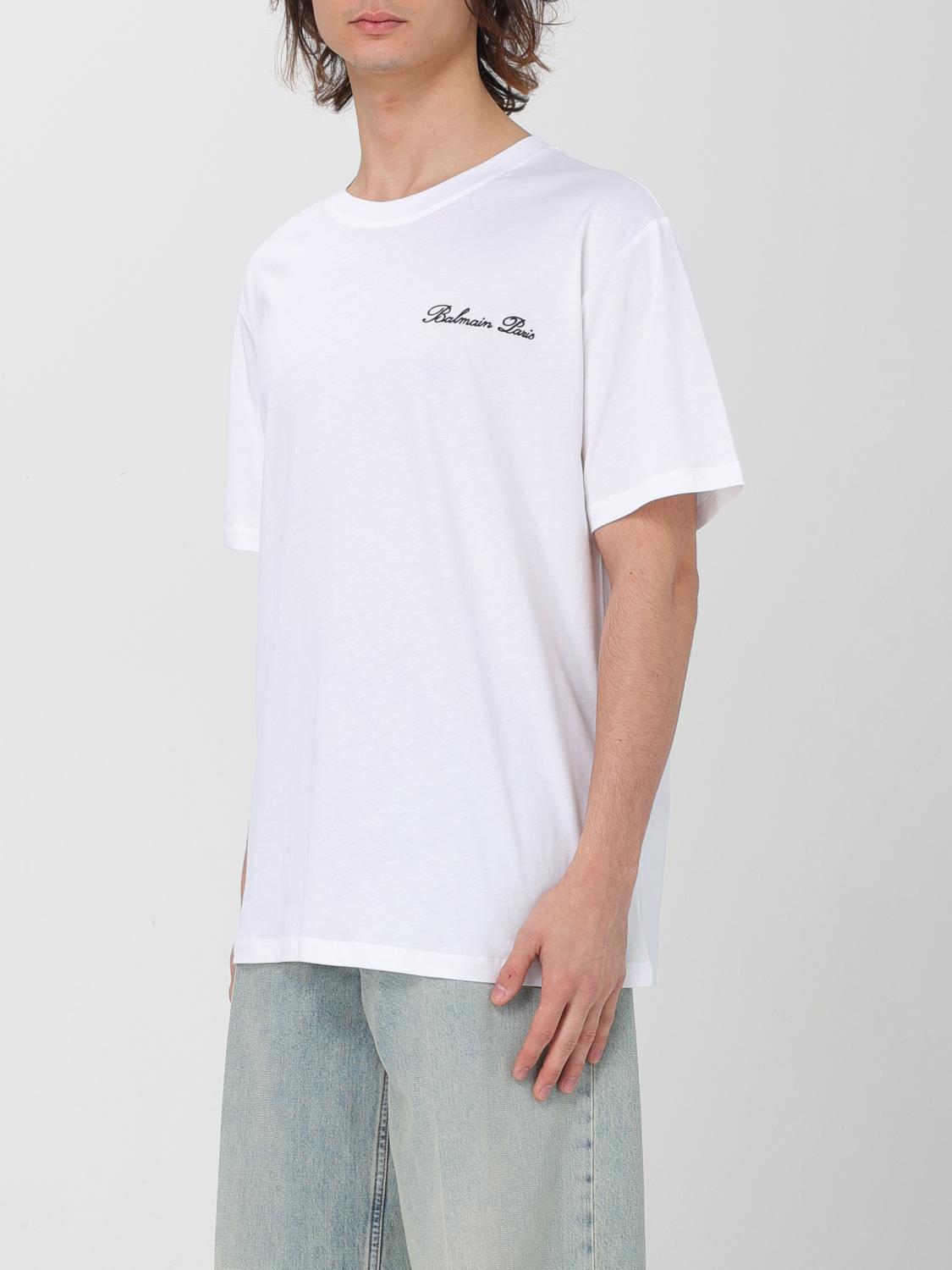 BALMAIN T-SHIRT: T-shirt men Balmain, White - Img 4