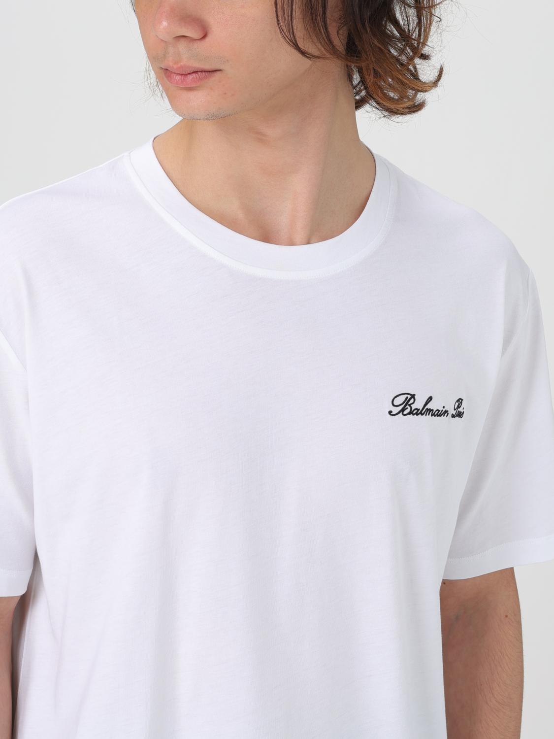 BALMAIN T-SHIRT: T-shirt men Balmain, White - Img 5