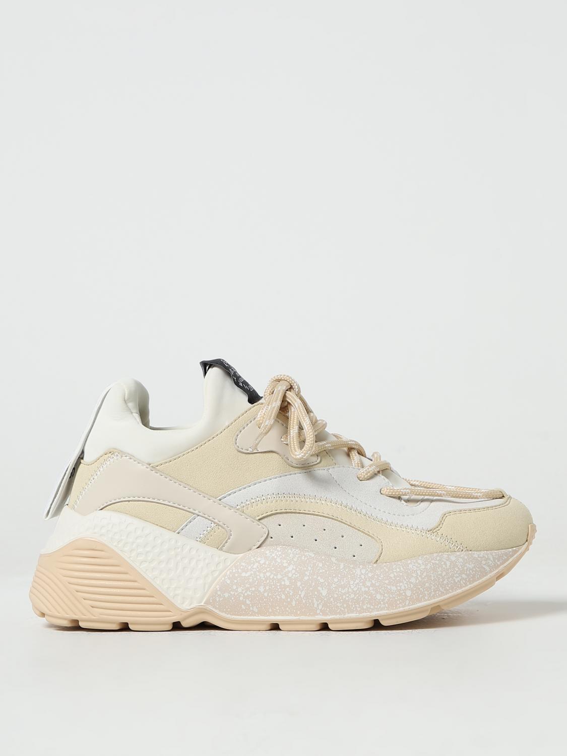 Stella McCartney スニーカー レディース - クリーム | 810144E00083 