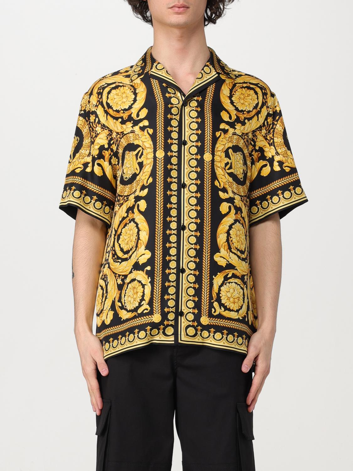 VERSACE SHIRT: Shirt men Versace, Black - Img 1