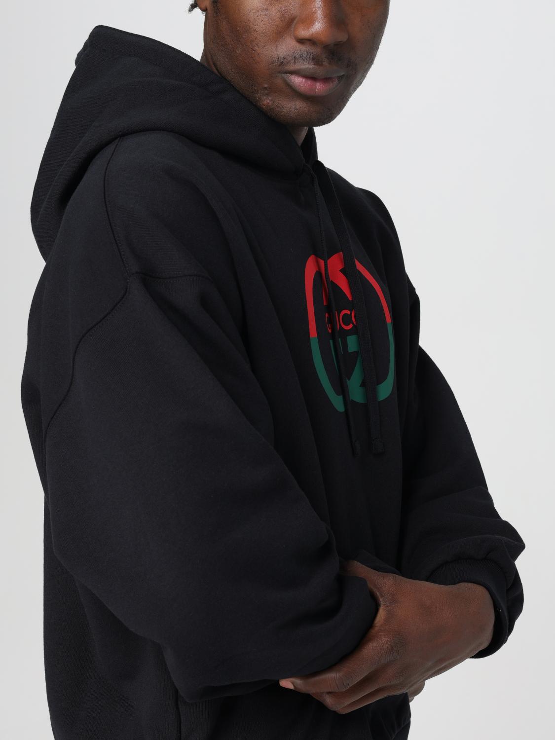 GUCCI SUDADERA: Sudadera hombre Gucci, Negro - Img 5
