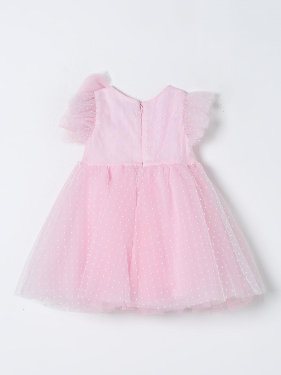 MONNALISA BARBOTEUSE: Robe enfant Monnalisa, Rose - Img 2