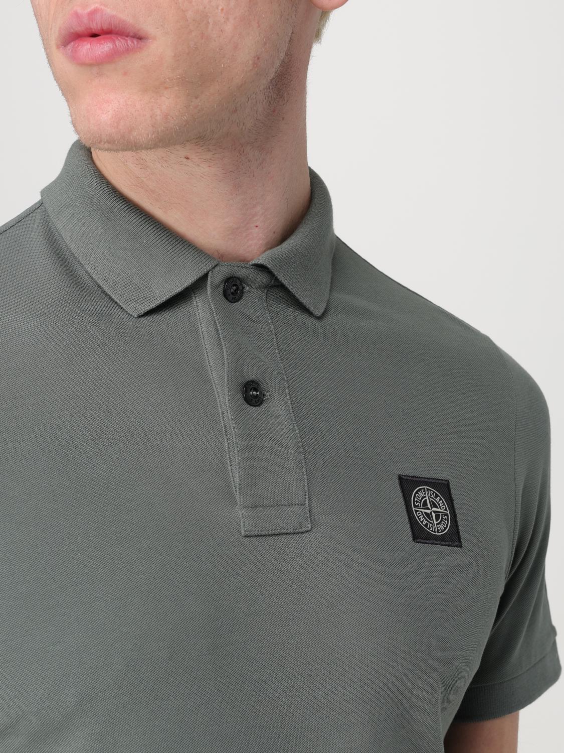 STONE ISLAND POLO: Polo hombre Stone Island, Militar - Img 5