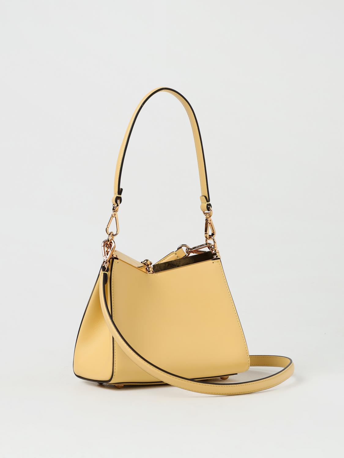 ETRO BORSA MINI: Borsa Vela Etro in pelle , Beige - Img 3