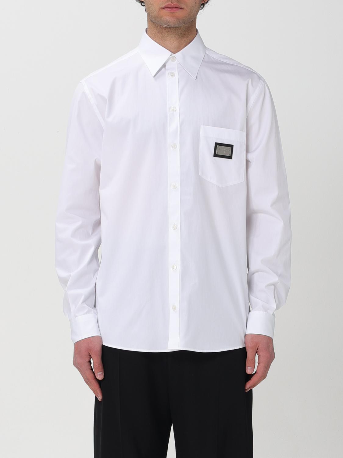 Dolce & Gabbana Outlet: Shirt men - White | G5JG4TFU5U8 | GIGLIO.COM