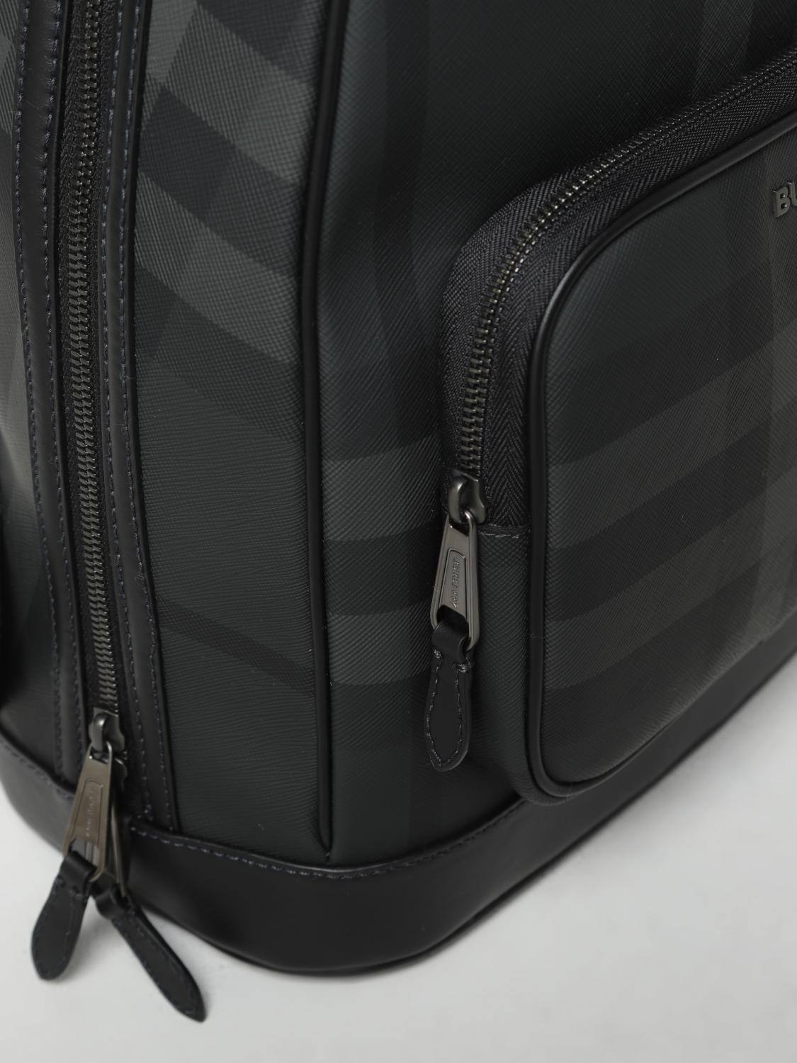 BURBERRY BACKPACK: Backpack men Burberry, Blue - Img 3