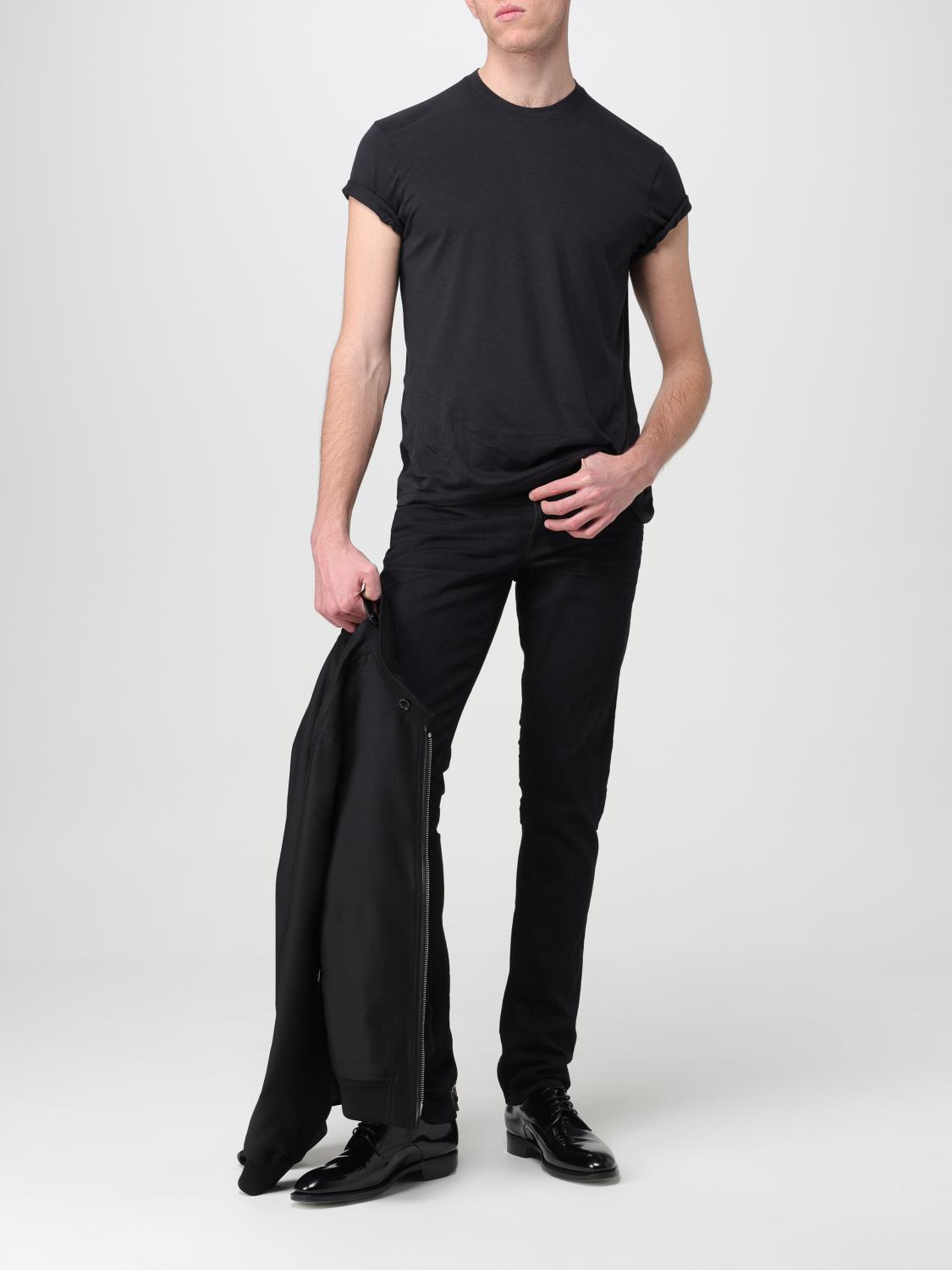 トムフォード ブラック スリムフィット デニムパンツ29 TOM FORD - 美