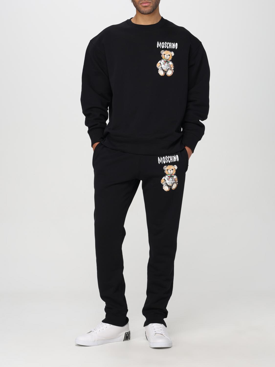 MOSCHINO COUTURE SWEATSHIRT: Sweatshirt homme Moschino Couture, Noir - Img 2