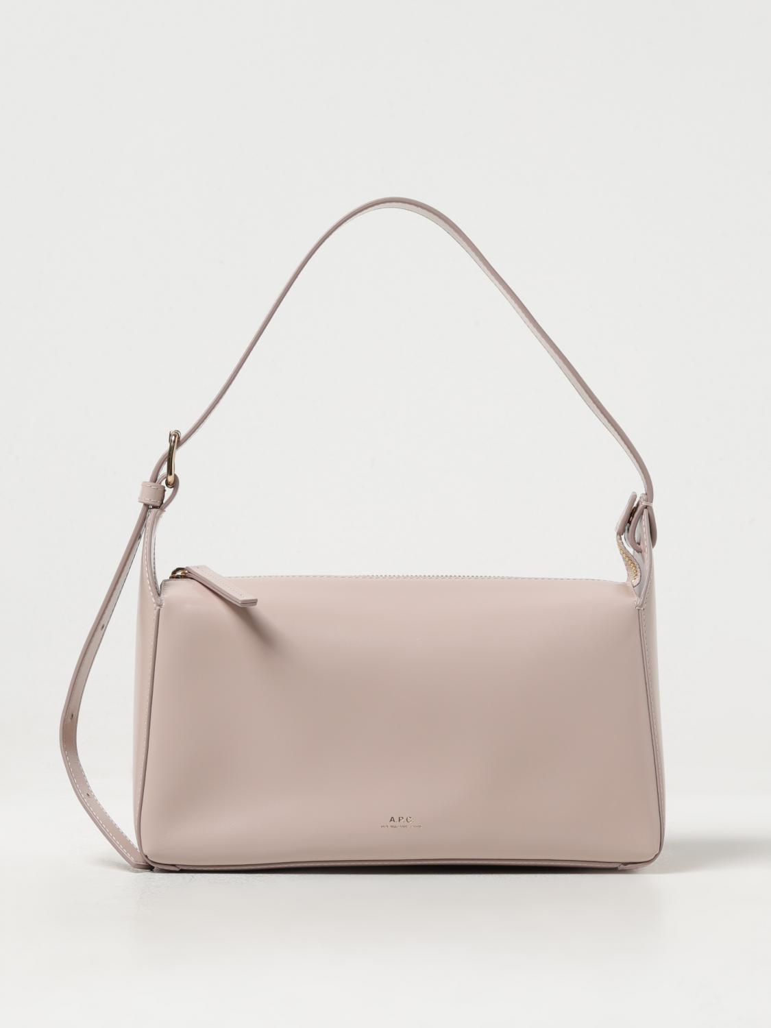 A.P.C. SCHULTERTASCHE: Handtasche damen A.P.C., Puder - Img 1