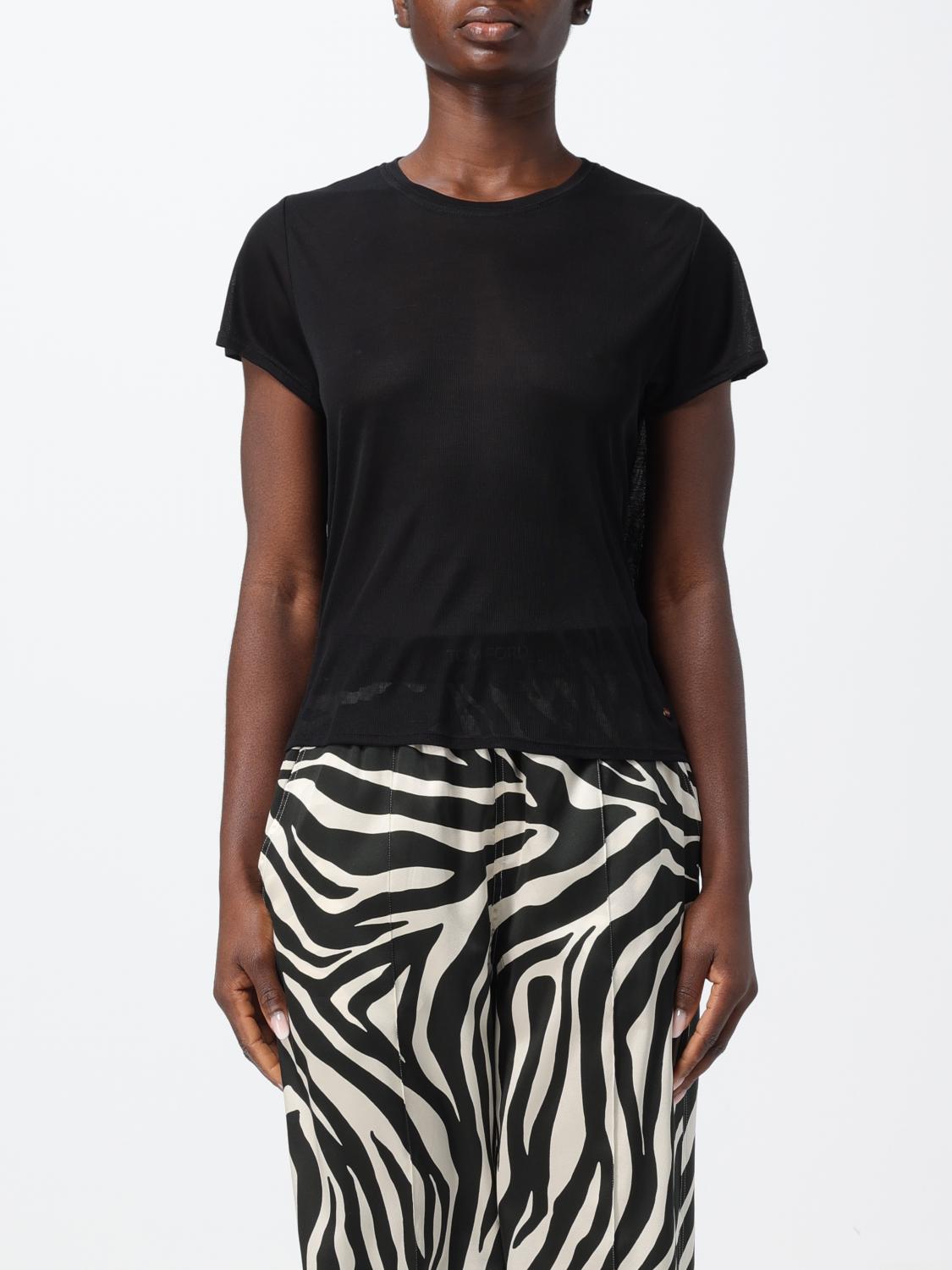 TOM FORD CAMISETA: Camiseta mujer Tom Ford, Negro - Img 1