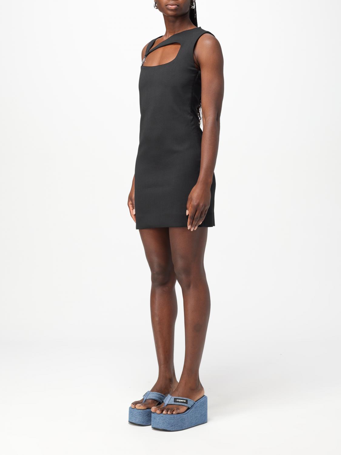 COPERNI KLEID: Kleid damen Coperni, Schwarz - Img 4