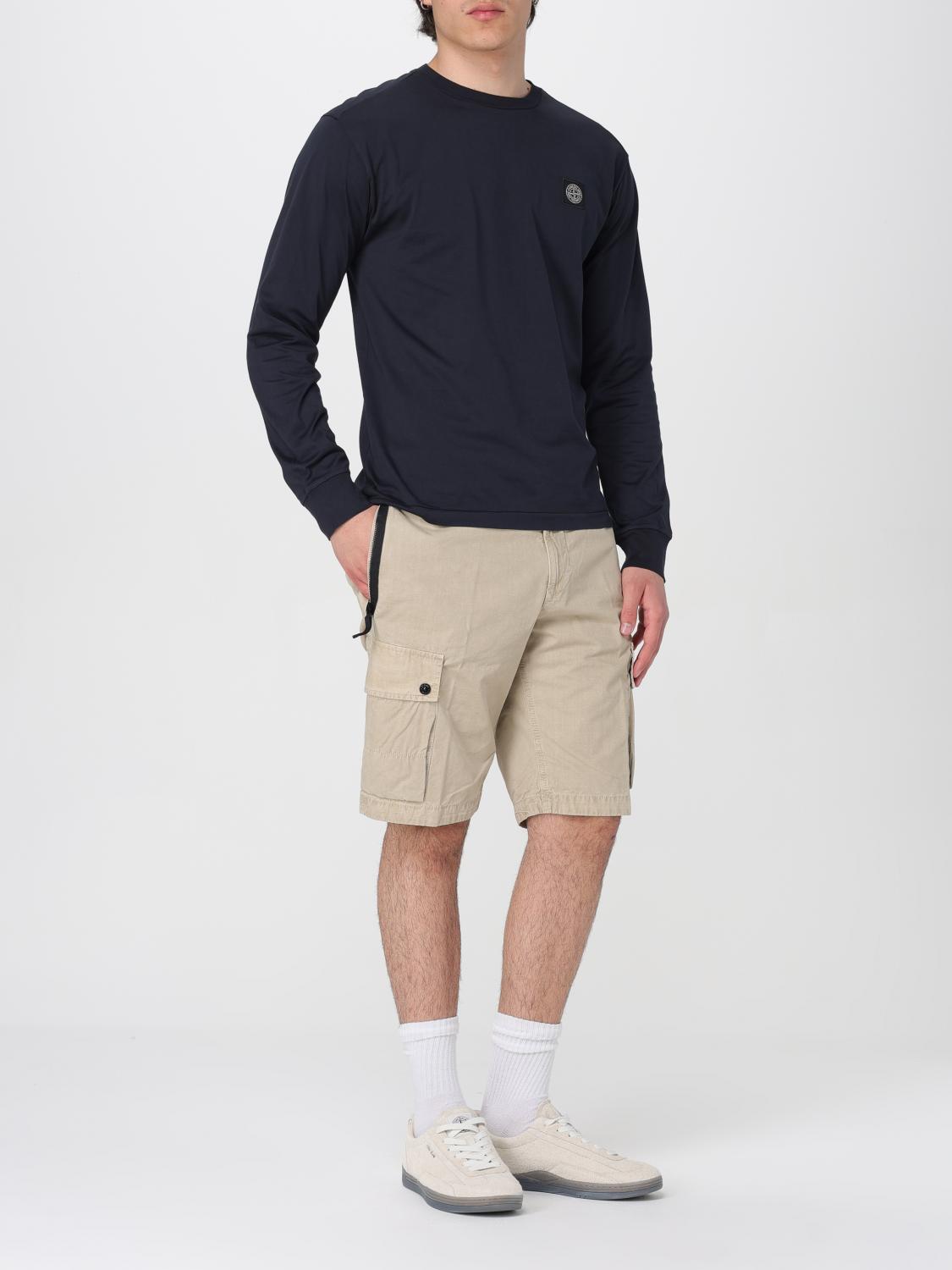 Stone Island ショートパンツ メンズ - ベージュ | L11WA | GIGLIO.COM